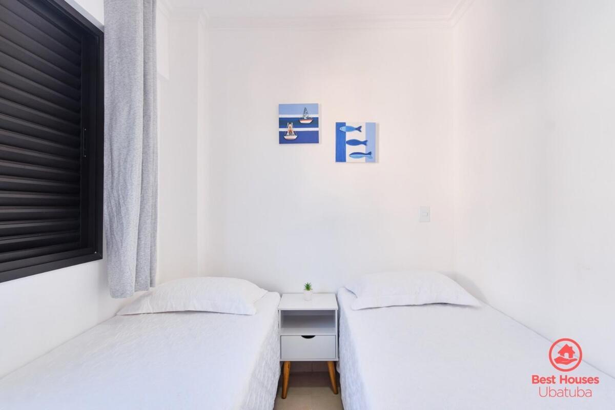 Apartamento Bh57: Bonito, Gostoso, Varanda Gourmet E Bom Preco Ubatuba